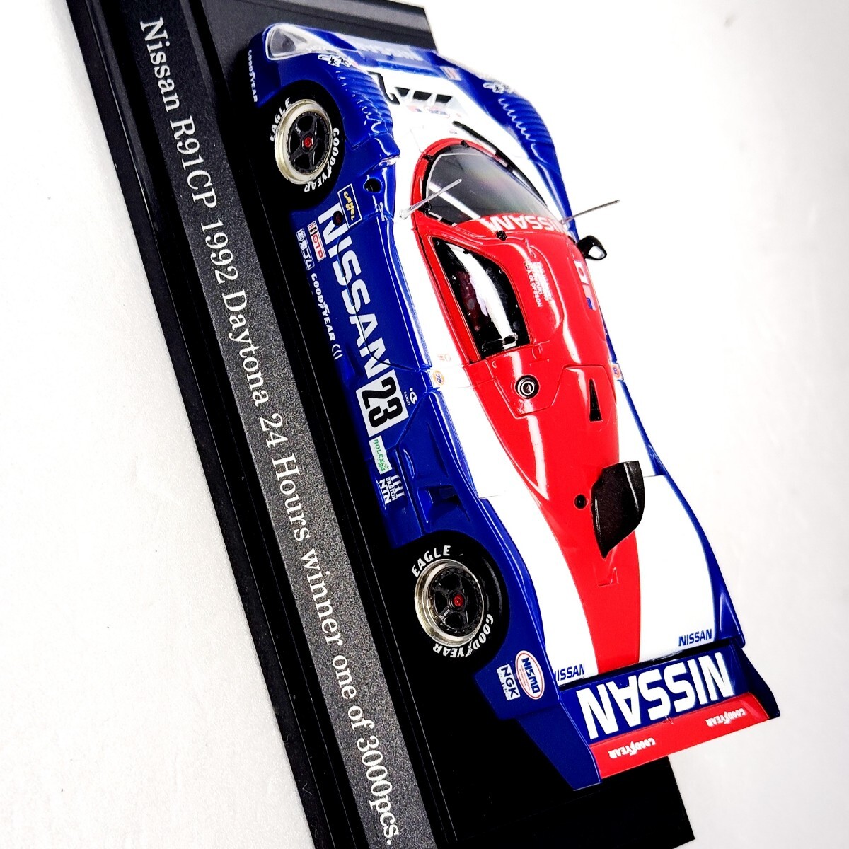 1/43 激レア EBBRO 3000個限定 日産 R91CP 1992 デイトナ ル・マン 24h 24時間耐久 Daytona Le mans Nissan NISMO ニスモ 優勝 1円 042328_6