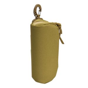 サングラスケース MOLLE対応 ナイロン生地 セミハード [ タン ] メガネケース セミハード