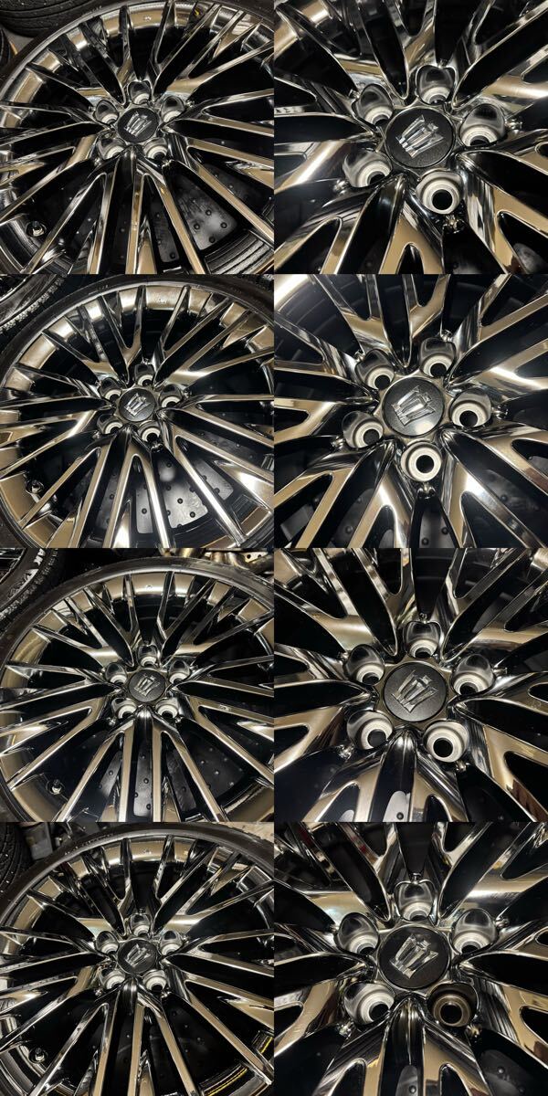 トヨタ クラウン 220 Gエグゼクティブ 純正 スパッタリング 18×8J 45