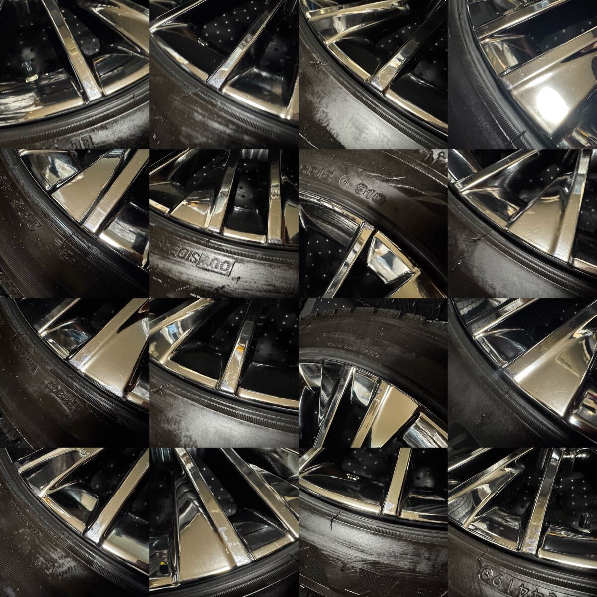 トヨタ クラウン 220 Gエグゼクティブ 純正 スパッタリング 18×8J 45