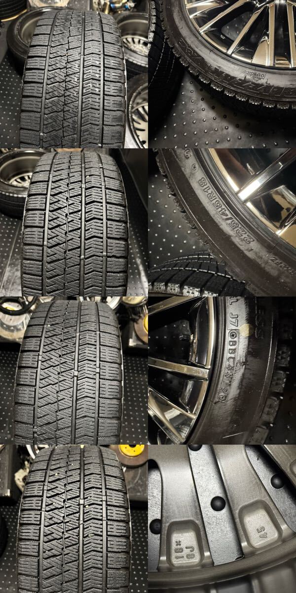 トヨタ クラウン 220 Gエグゼクティブ 純正 スパッタリング 18×8J 45