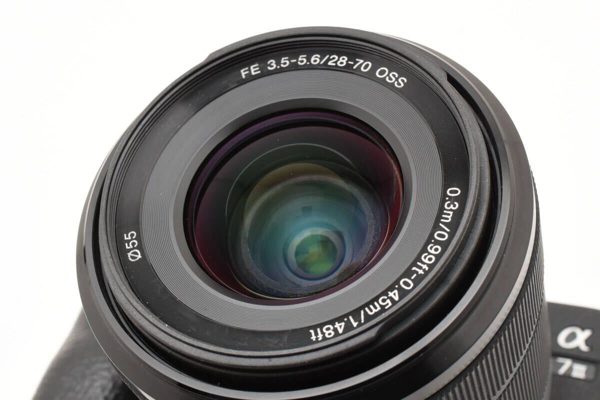 【美品　S数6,685回！】ソニー SONY α7 III ズームレンズキット FE 28-70mm F3.5-5.6 ILCE-7M3K α7III キット_8