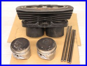 △D791 W3 W3F シリンダー シリンダーブロック ピストン プッシュロッド 実動車外し 動画