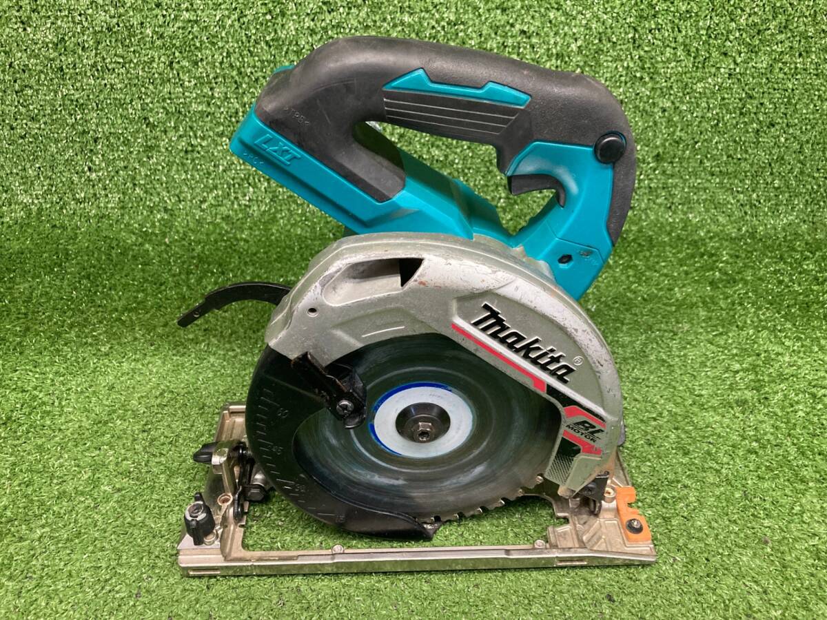 【ジャンク品】★makita(マキタ) 165㎜18v充電式マルノコ 青(本体のみ) HS631DZ　ITC1WRY7MI5U_1