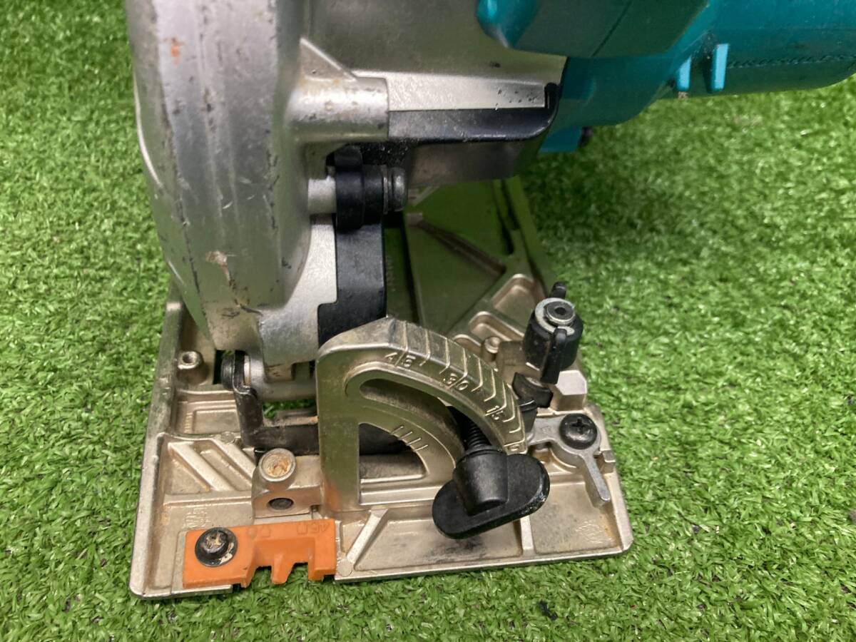 【ジャンク品】★makita(マキタ) 165㎜18v充電式マルノコ 青(本体のみ) HS631DZ　ITC1WRY7MI5U_4