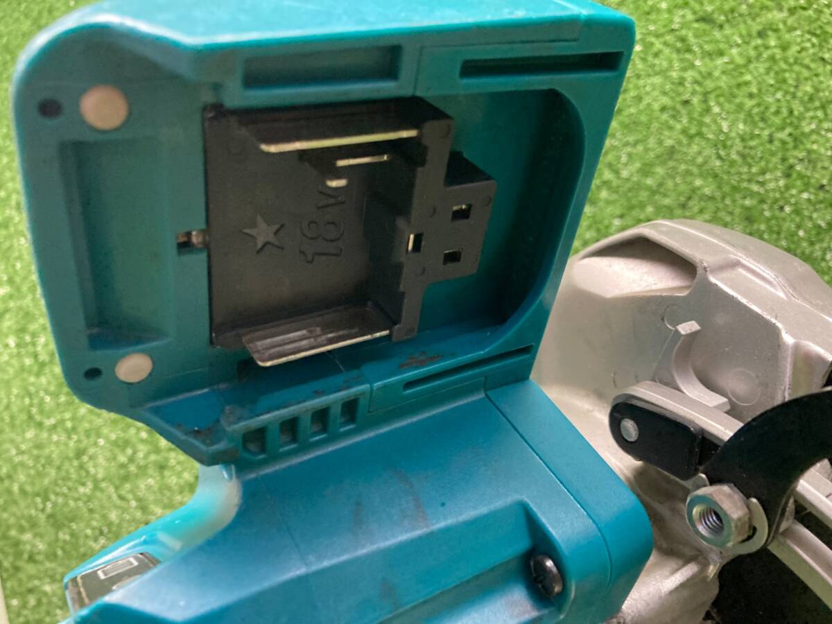 【ジャンク品】★makita(マキタ) 165㎜18v充電式マルノコ 青(本体のみ) HS631DZ　ITC1WRY7MI5U_6