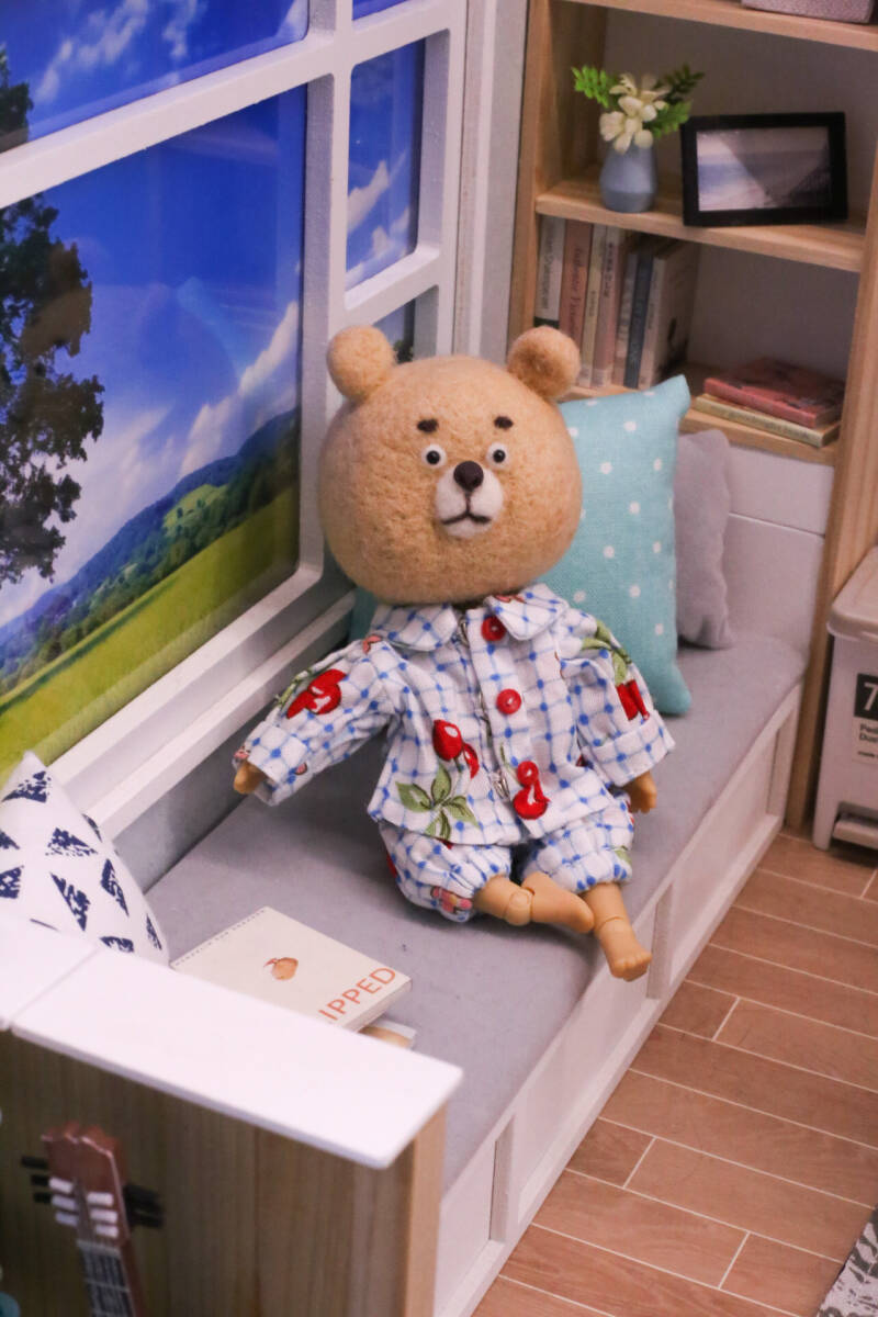 ☆あのに堂☆羊毛フェルト♪はじめまして、きょむたんです。(ねんどろいどどーる素体cinnamon肌）_6