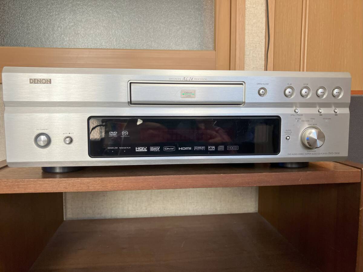 DENON　DVD-3930　高音質、高画質　DCD-1650ばりの音質_1