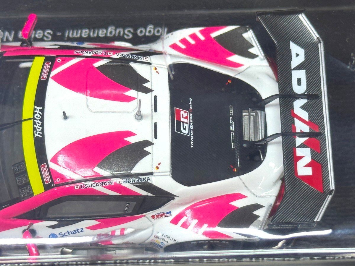 Modèle réduit Toyota Gr Supra Gt N°25 Hoppy Schatz Team Tsuchiya Gt300