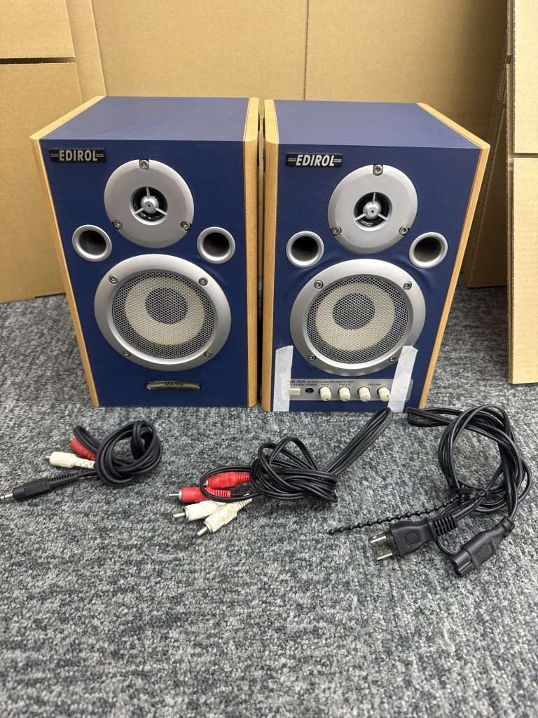 183260 Roland EDIROL MA-10A アンプ内蔵 モニタースピーカー ペア 訳あり(モニタースピーカー)｜売買された ...