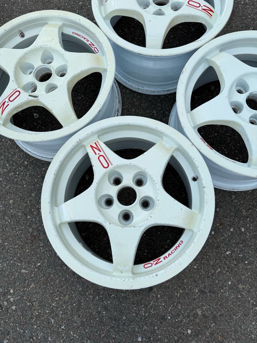 OZ RACING 中古アルミホイール4本セット 15インチ7J 5穴PCD100