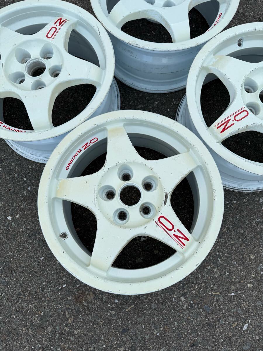 OZ RACING 中古アルミホイール4本セット 15インチ7J 5穴PCD100
