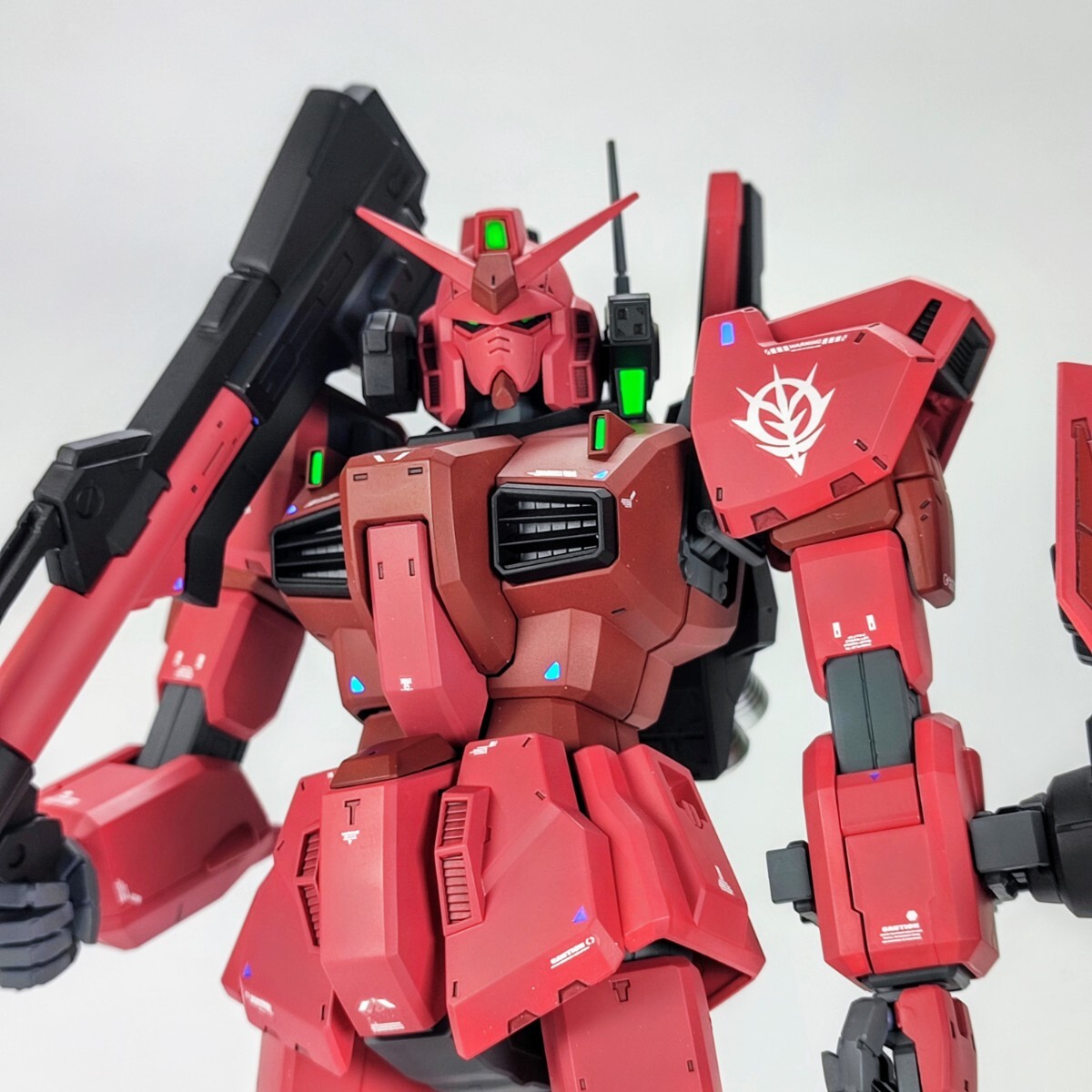 1円スタート MG 1/100 RX-178 ガンダムMK2 改修塗装済み完成品 ガンプラ シャア専用_3