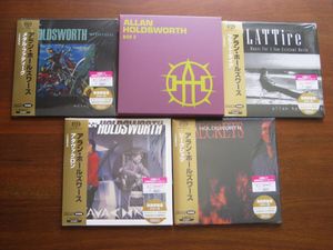 296位 ☆画像追加☆ ALLAN HOLDSWORTH ホールズワース/ METAL FATIGUE~全4作品+収納ボックス Vo
