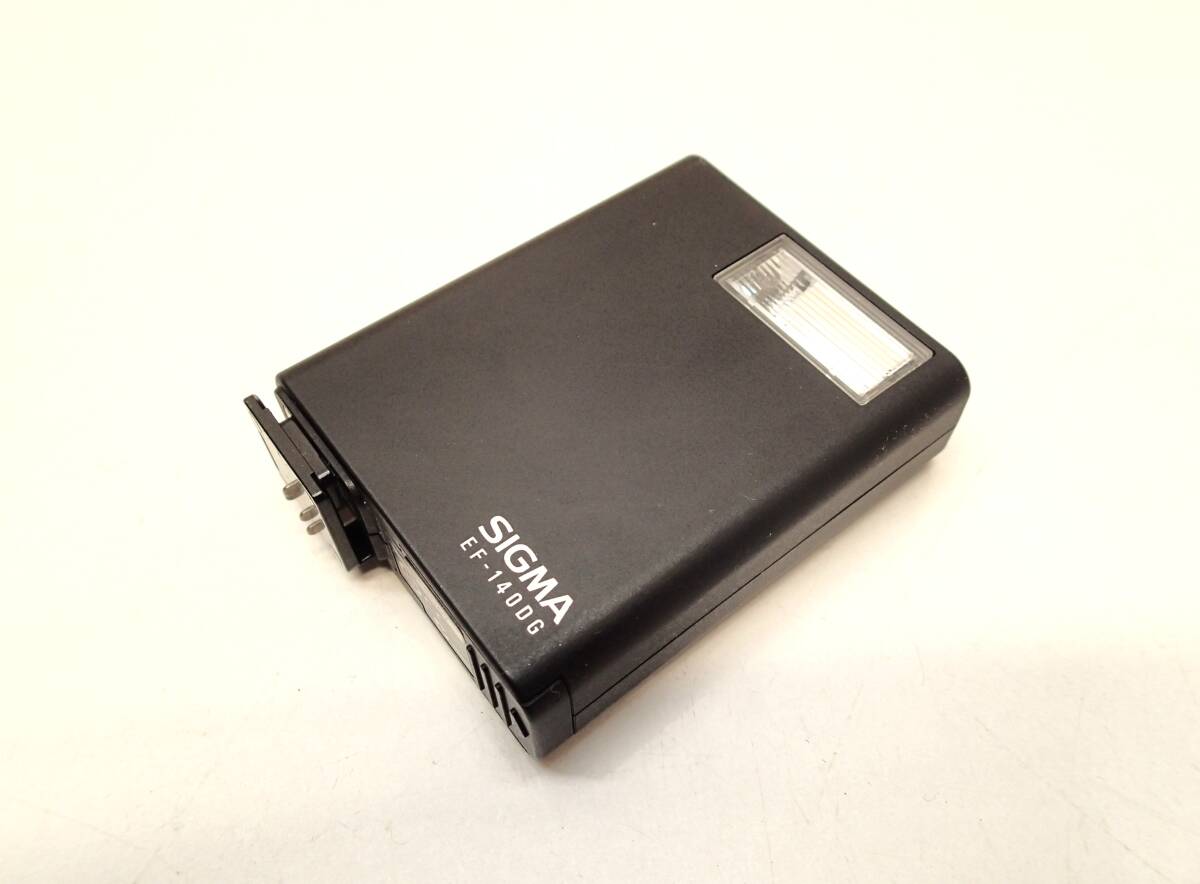 J344A シグマ SIGMA ストロボ フラッシュ FLASH EF-140DG SA-STTL 通電