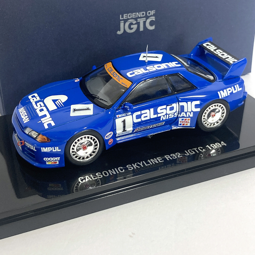 JK707】EBBRO エブロ 1/43 カルソニックスカイライン R32 JGTC 1994