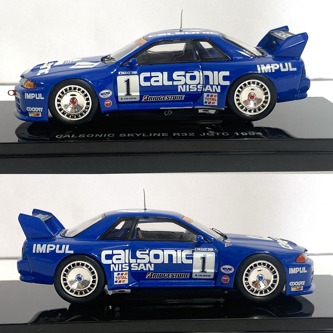 JK707】EBBRO エブロ 1/43 カルソニックスカイライン R32 JGTC 1994