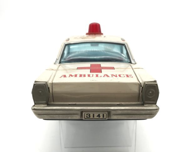 FORD 救急車 AMBULANCE ブリキ玩具 乗り物 おもちゃ 1960年代 アメリカ