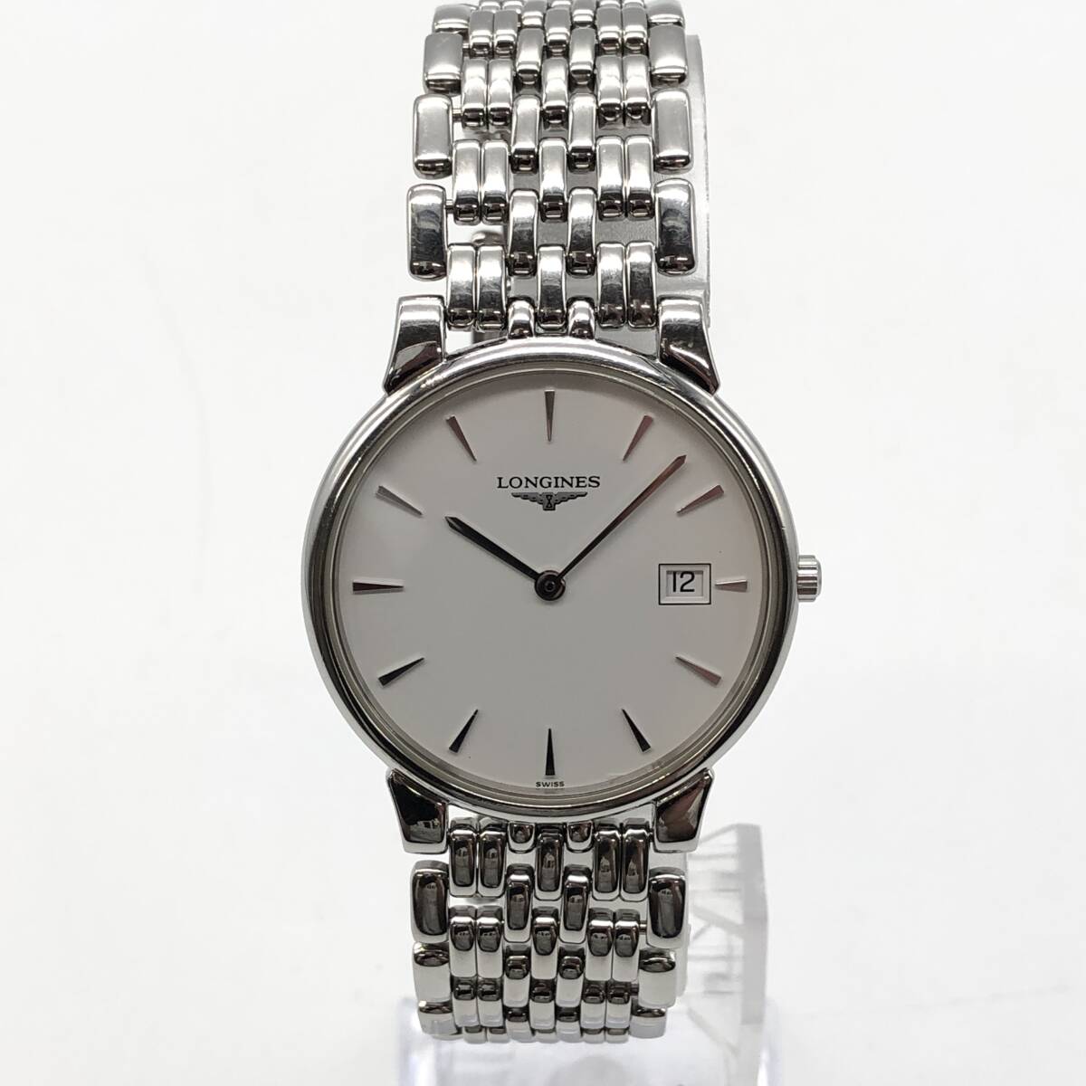 【稼働品】ロンジン グランドクラシック　クォーツ 腕時計 L5.632.4 稼働品】 LONGINES L5.632.4 グランドクラシック デイト QZ クォーツ