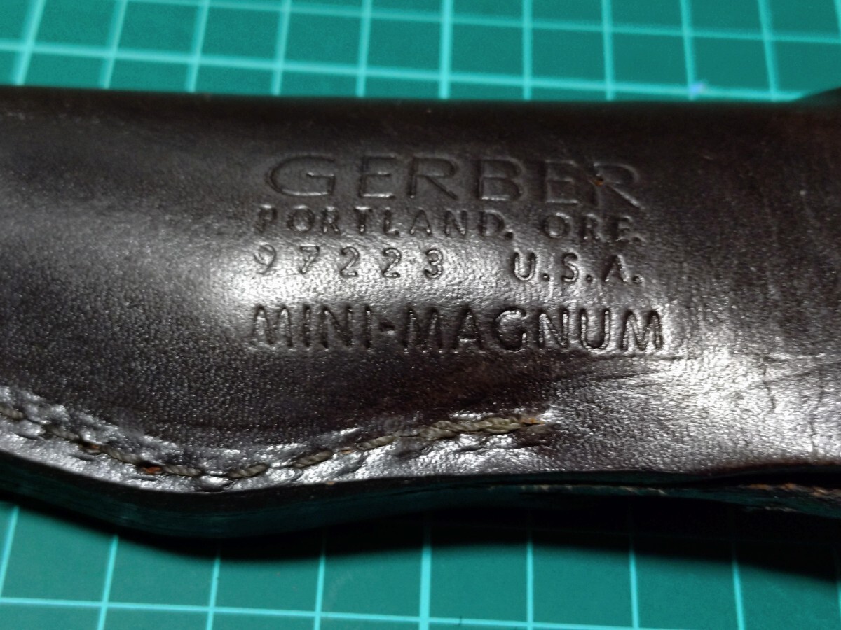 【希少】OLD GERBER mini-MAGNUM　オールドガーバー ミニ‐マグナム　ハイス鋼　アウトドア_3