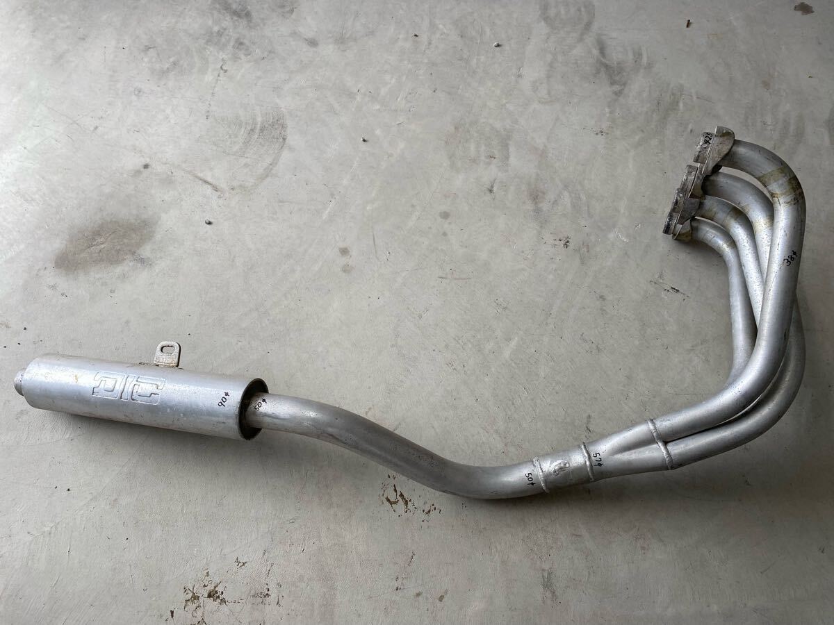 ダイシン　アルミ　マフラー　車種不明　ジャンク　サイレンサー無し 車種不明 ダイシンマフラー DIC ホンダ カワサキ ヤマハ スズキ CB750F