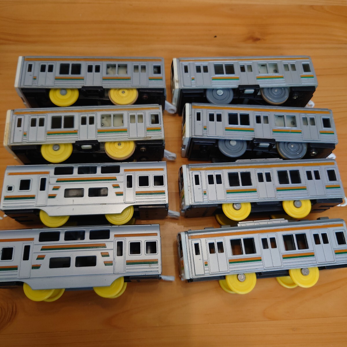 プラレール 211系 東海道線 高崎線 宇都宮線 ジャンク 8両_4