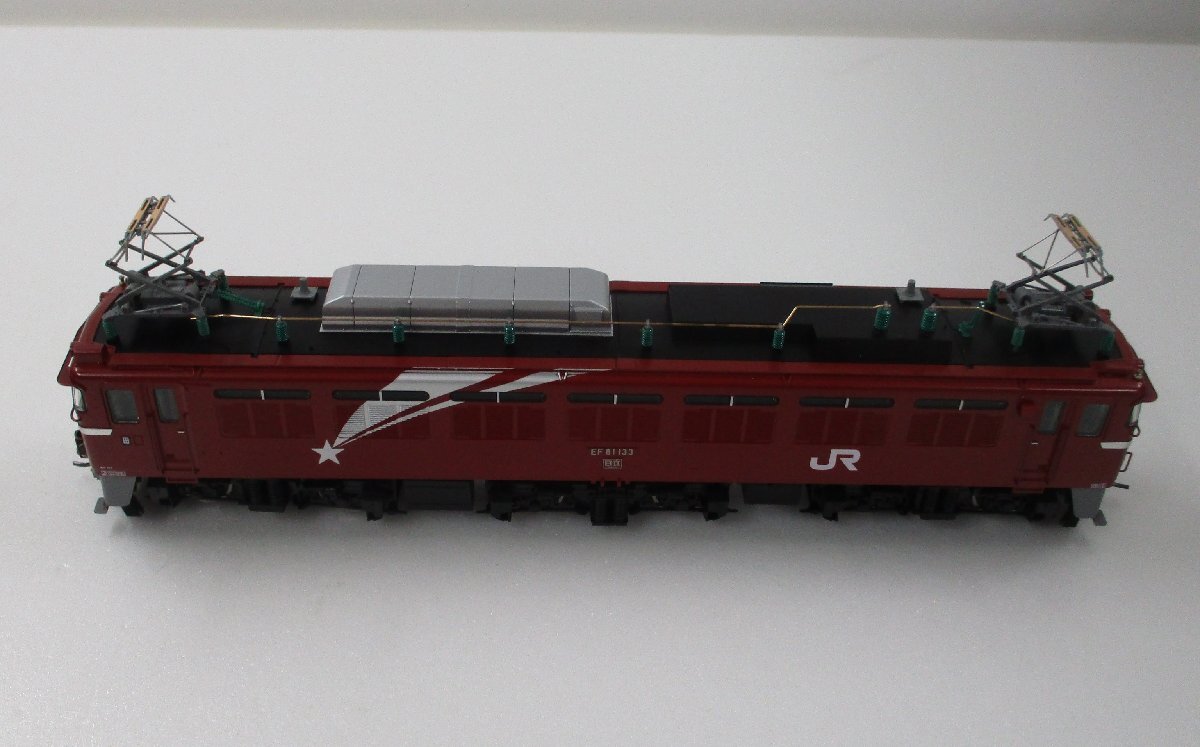 TOMIX JR EF81形電気機関車(133号機・北斗星色) [HO-162]【ジャンク