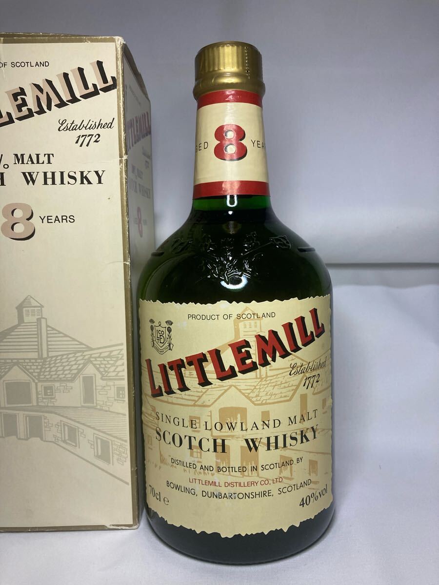 未開栓】リトルミル 8年 1980年代流通 700ml 40% ローランドモルト