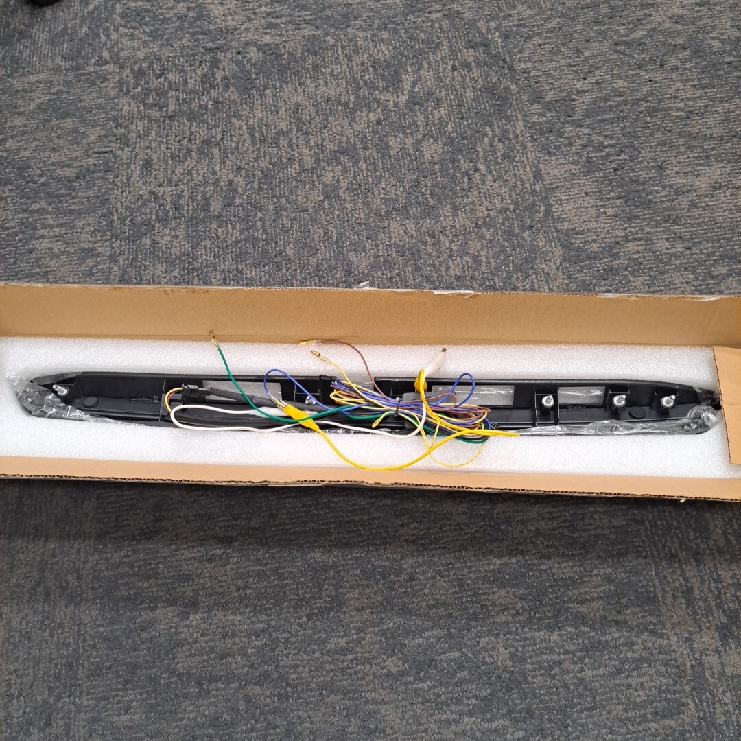 GRX130 リアLEDガーニッシュ カスタムガーニッシュ☆オープニングモーション付 シーケンシャルウィンカー内蔵☆ トヨタ マークX_1