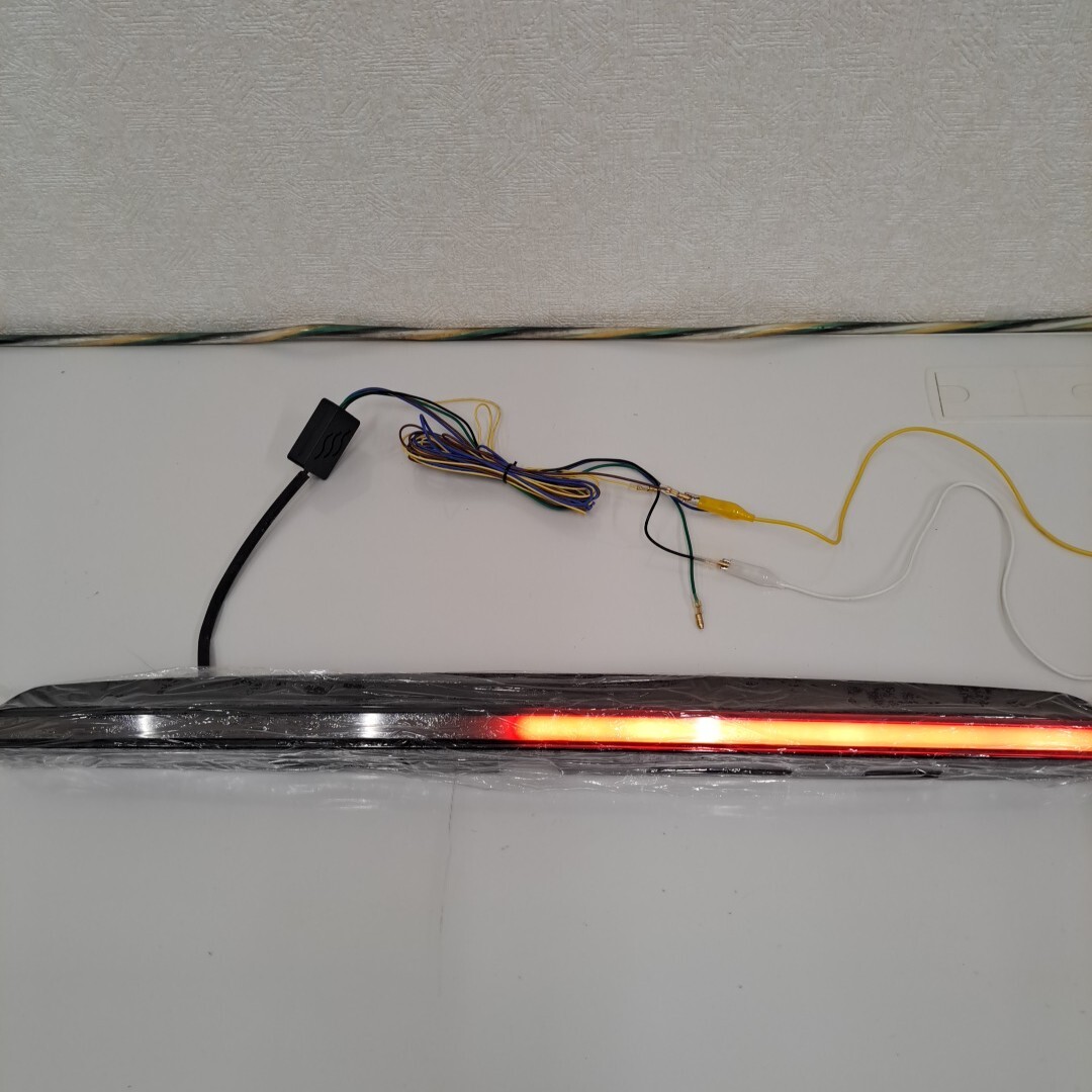 GRX130 リアLEDガーニッシュ カスタムガーニッシュ☆オープニングモーション付 シーケンシャルウィンカー内蔵☆ トヨタ マークX_5