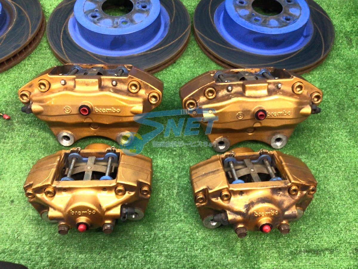 フェアレディZ Z33 純正 ブレンボ ブレーキキャリパー ローター 1台分