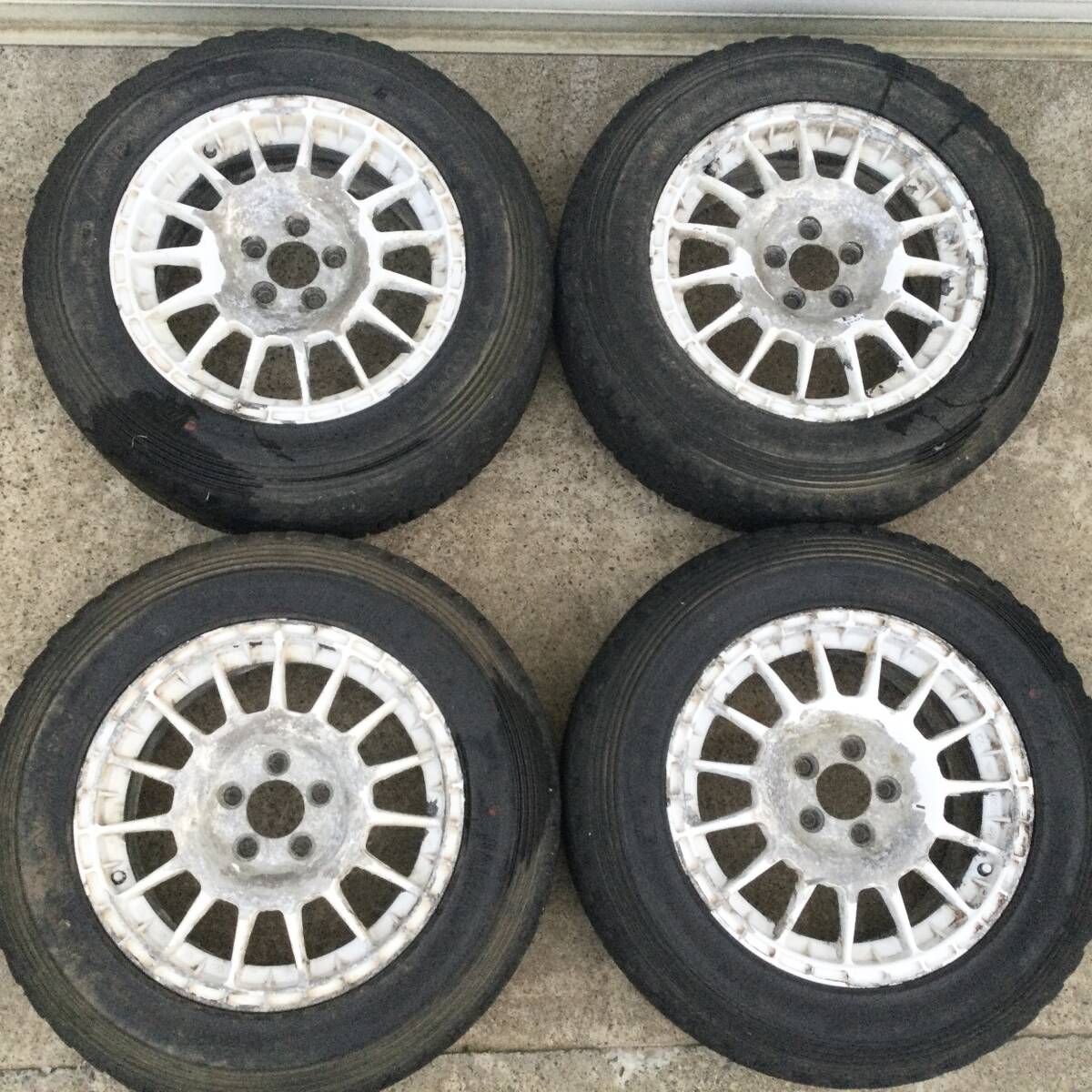 ENKEI ES グラベル PCD100 5穴 対向4POD スバル インプレッサ WRX エンケイ ラリー ダートラ_1