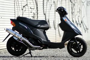 [セール28%オフ] Realize アドレスV125S バイクマフラー EBJ-CF4MA O2センサー車可 Blink