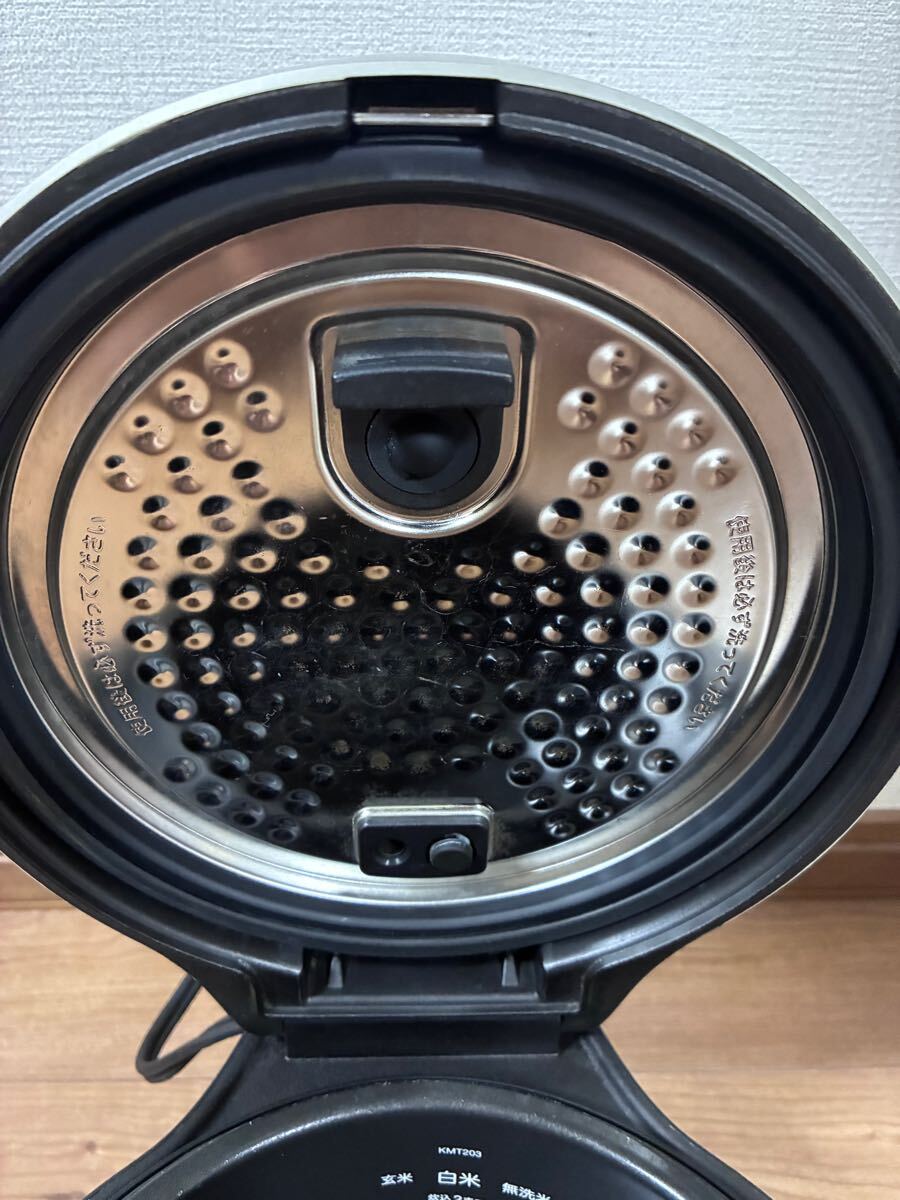 BALMUDA バルミューダ 炊飯器　GOHAN K03A-BK ブラック　_6