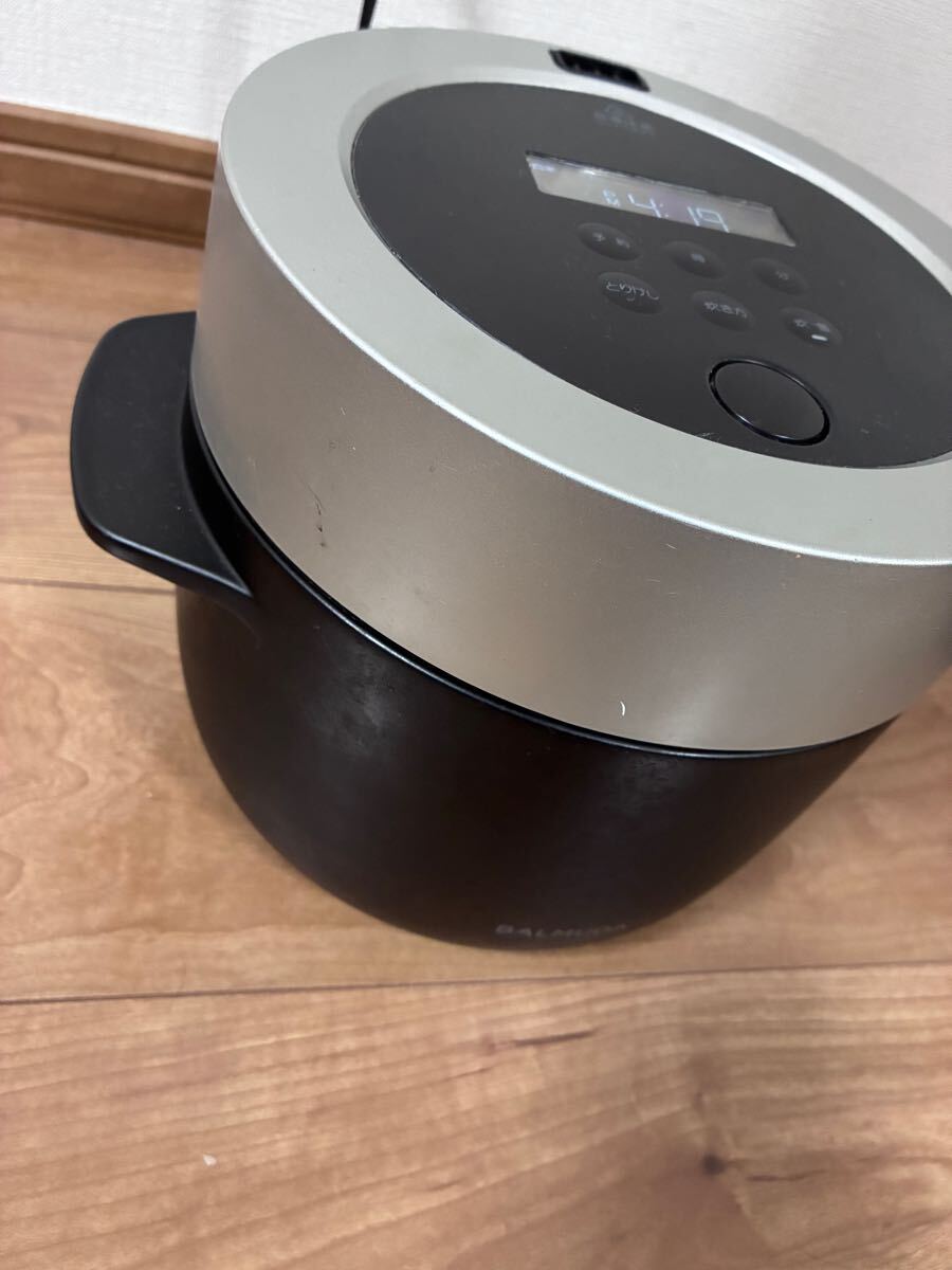 BALMUDA バルミューダ 炊飯器　GOHAN K03A-BK ブラック　_7