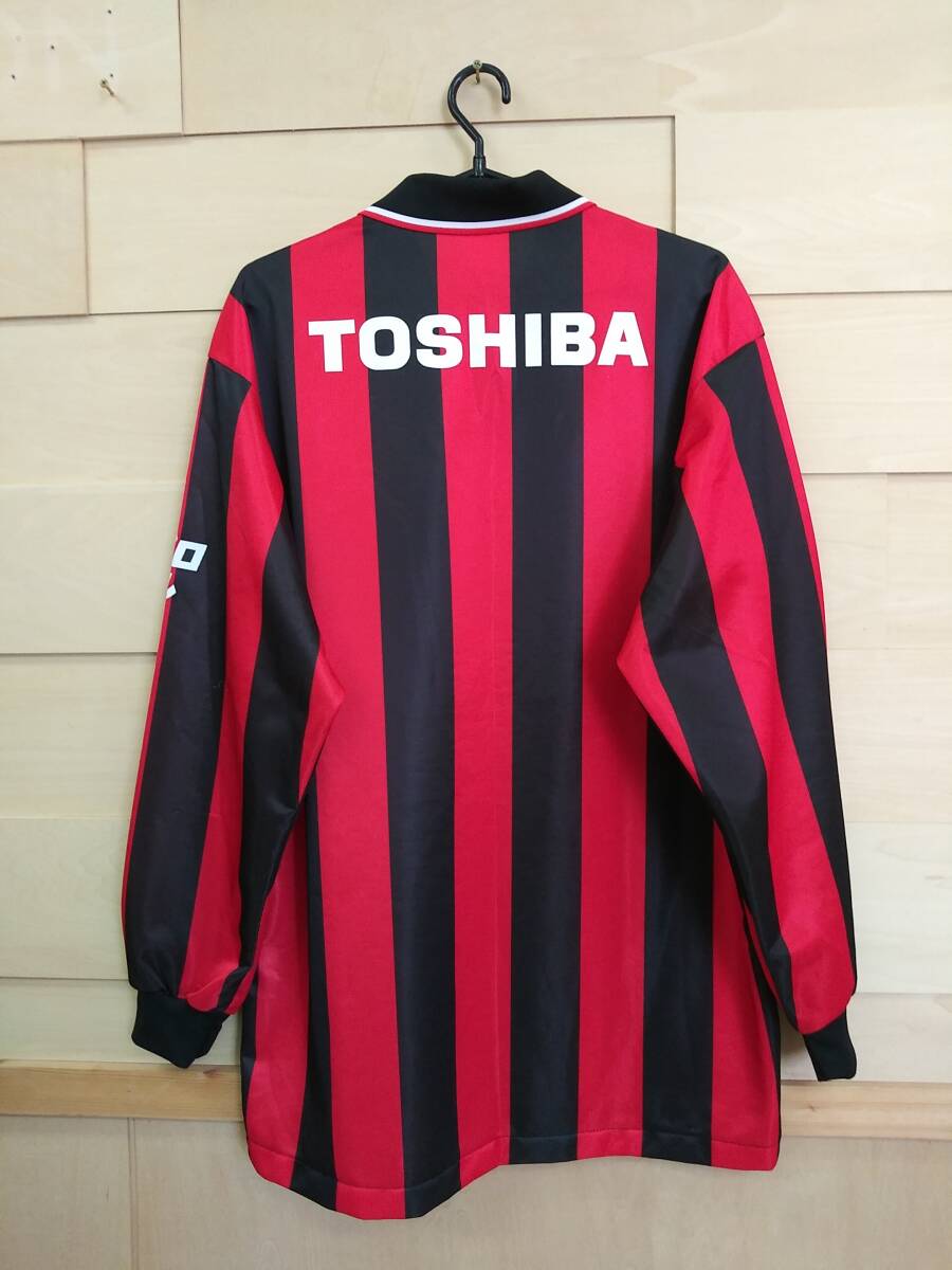 PUMA コンサドーレ札幌 1996年 初代ホーム ユニフォーム 赤・黒 О