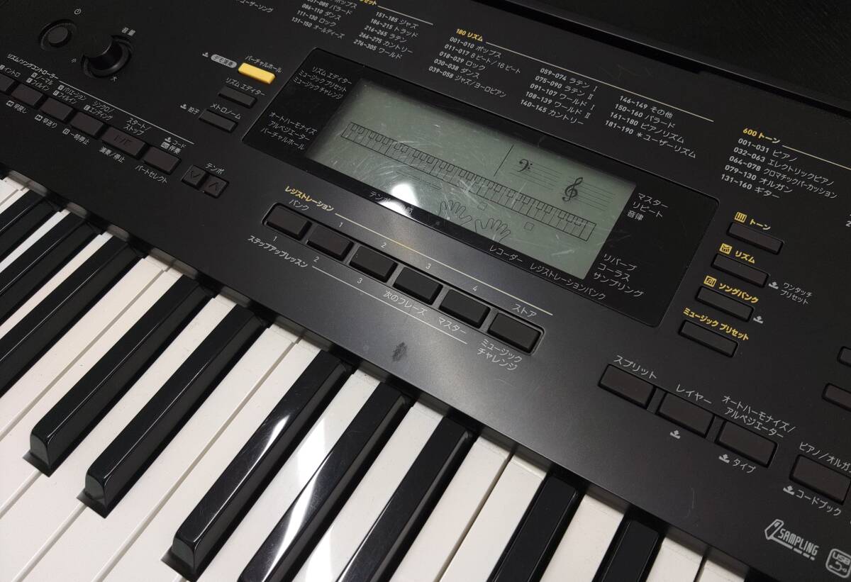 【中古】CASIO　ベーシックキーボード　CTK-4400_4