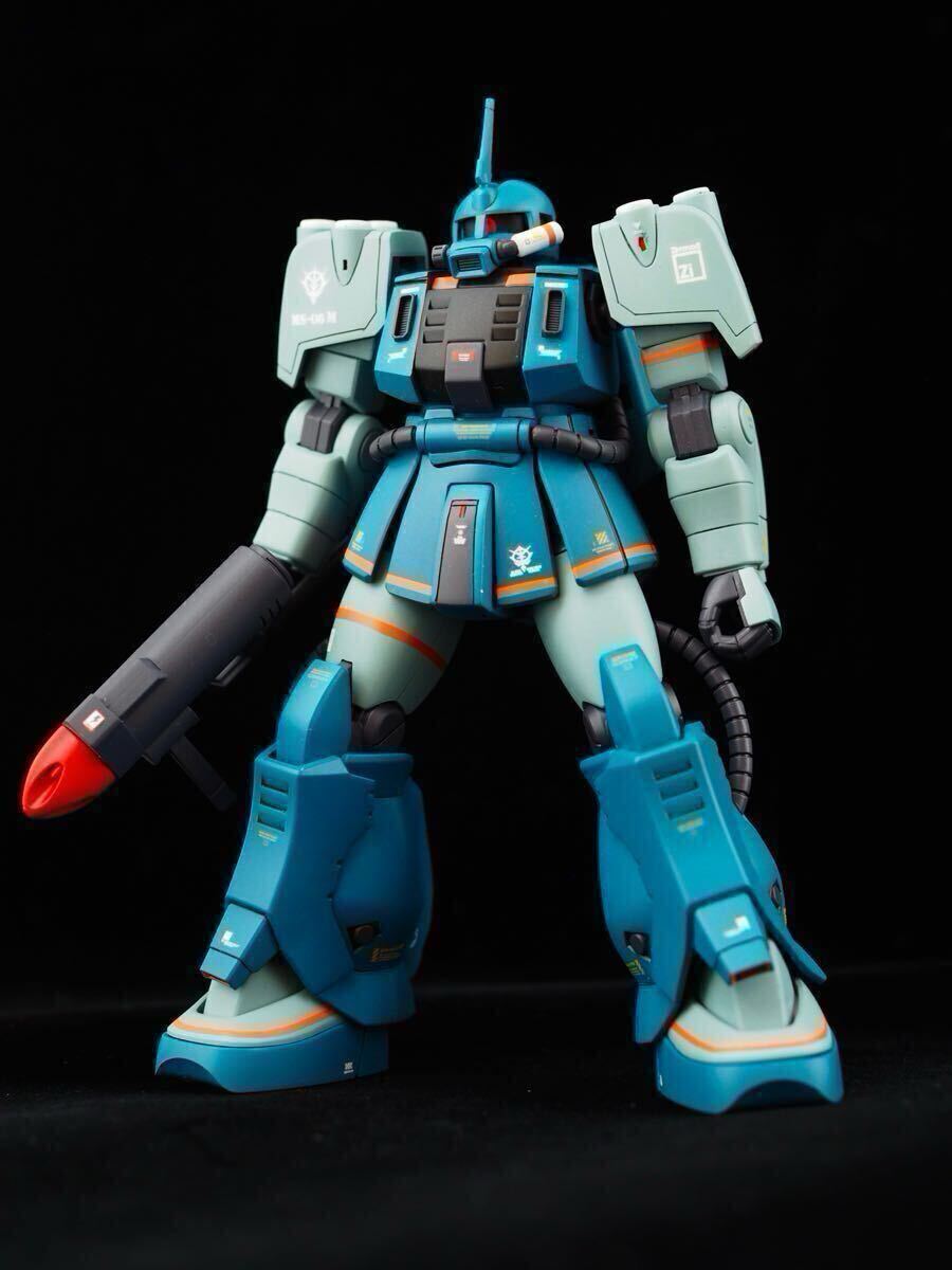 1円スタート】 HG 1/144 ザクマリナー ガンプラ 全塗装完成品 完成品