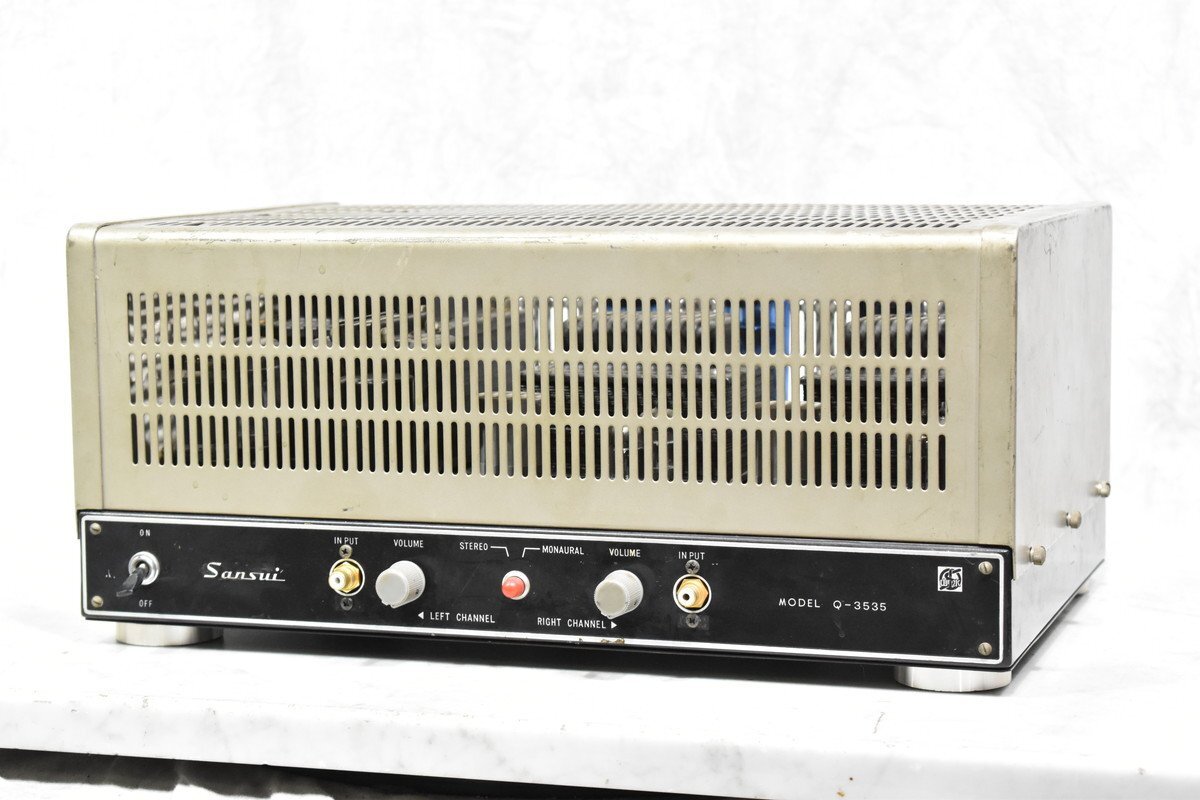 J】SANSUI Model Q-3535 真空管アンプ サンスイ 3093844(本体)｜売買