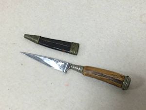 【E193】HUBERTUS SOLINGEN ゾーリンゲン ヒューバーツ アウトドアナイフ ROSTFREI ロス