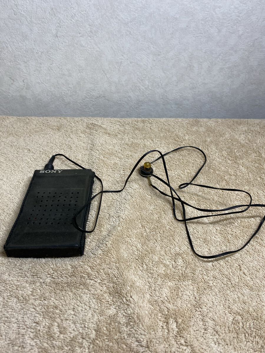【昭和レトロ品】日本製　ソニー　FM/AM 2バンドレシーバー　ICF-S11 ポケットラジオ_3
