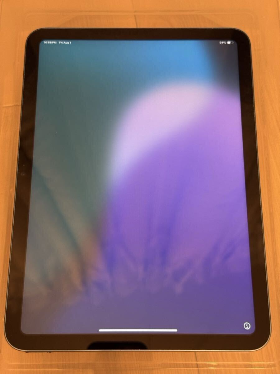 ［1円スタート］iPad 10（2022）Wi-Fiモデル 64GB ブルー ジャンク_1