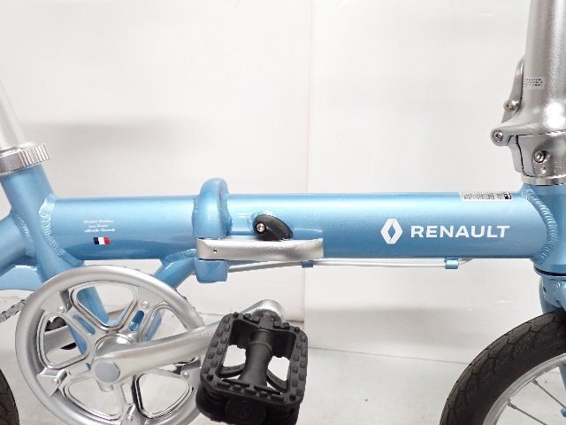 Renault ルノー 折りたたみ自転車 LIGHT 8 シングルスピード ラグーン