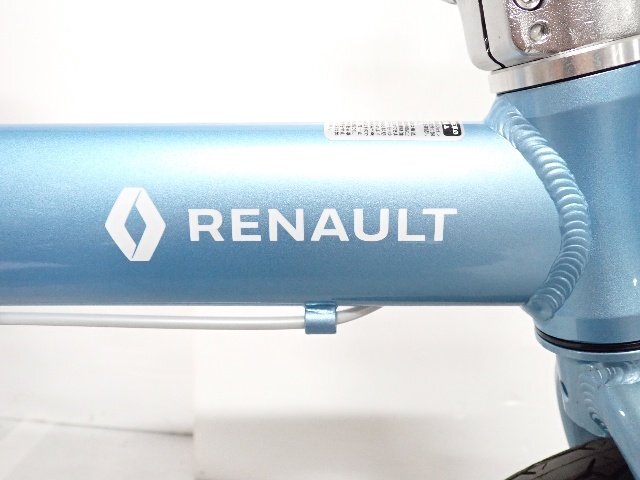 Renault ルノー 折りたたみ自転車 LIGHT 8 シングルスピード ラグーン