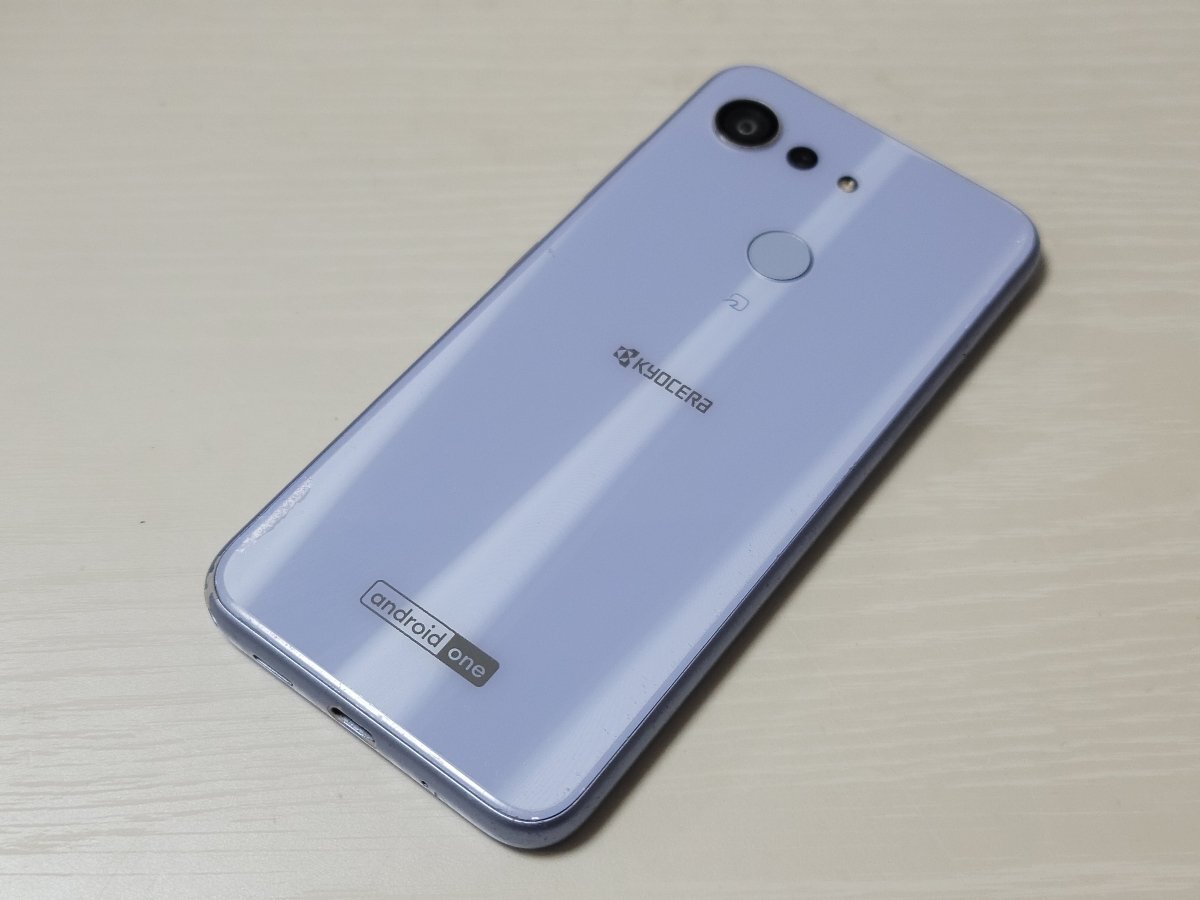 ☆【59526WM】 完動品 Y!mobile S6-KC 京セラ Android One S6
