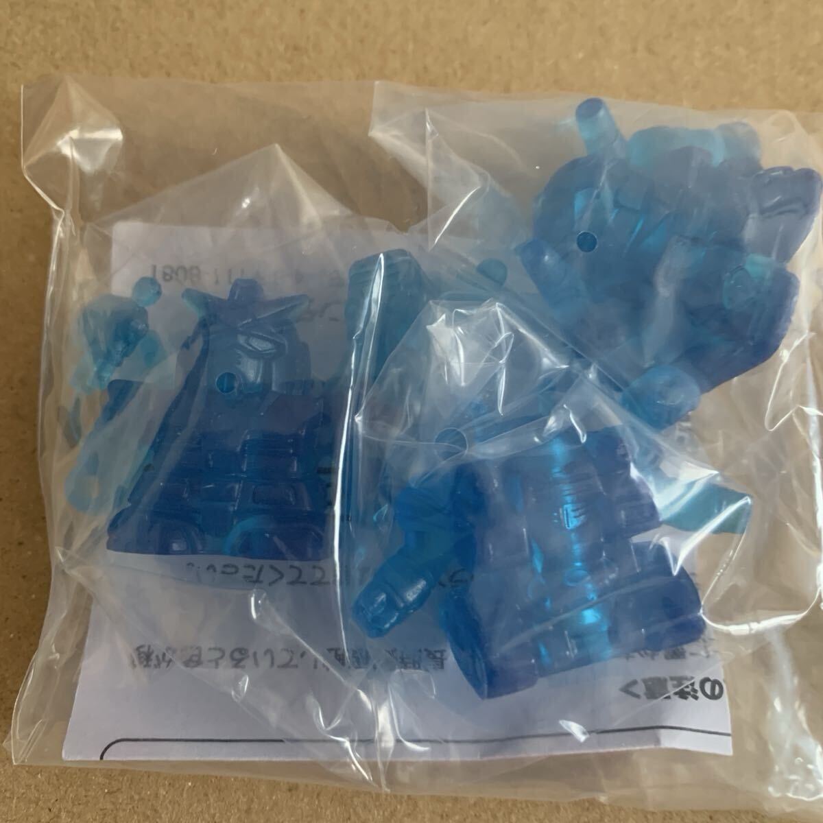 SDメカ・ロボケシ V作戦セット (クリアブルーVer.) 当選品 ガン消し