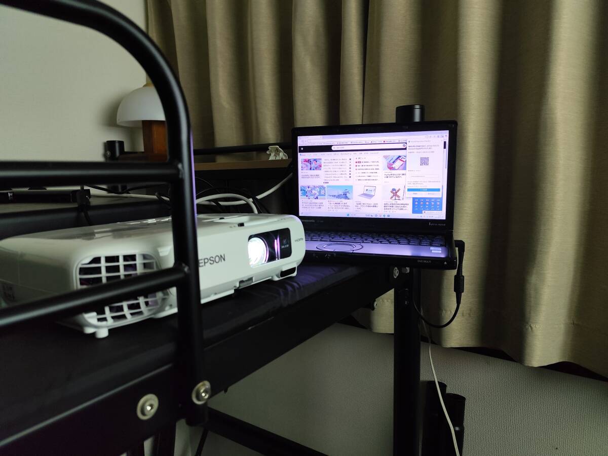 ★動作品★EPSON　EB-X24　プロジェクター_4