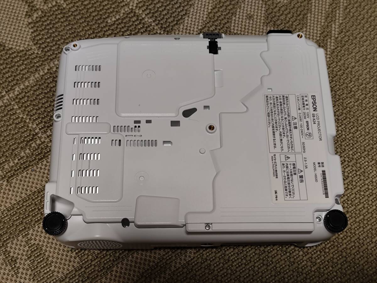 ★動作品★EPSON　EB-X24　プロジェクター_8