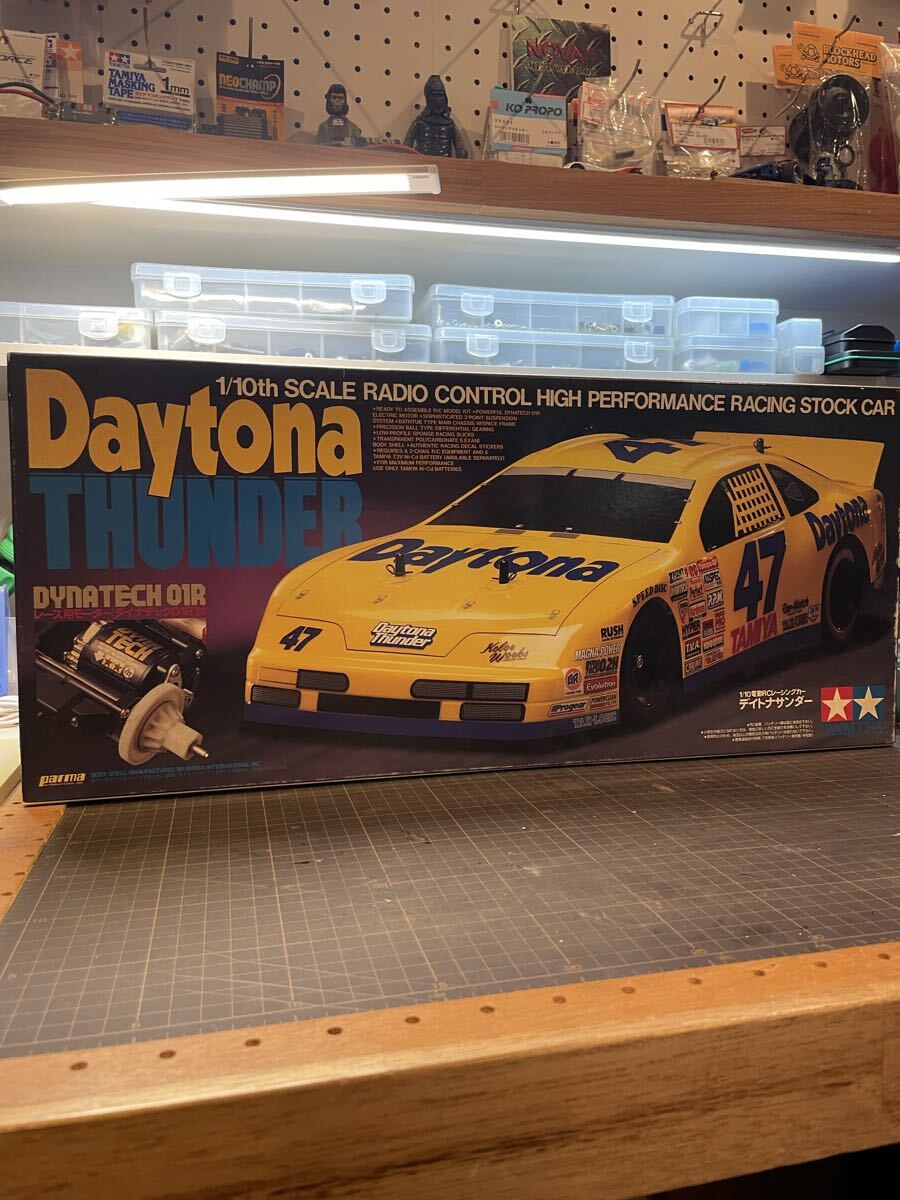 1995年発売 当時物 タミヤ 1/10 デイトナサンダー未組立キット　Cカー_1