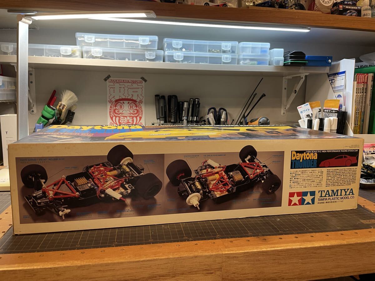 1995年発売 当時物 タミヤ 1/10 デイトナサンダー未組立キット　Cカー_3